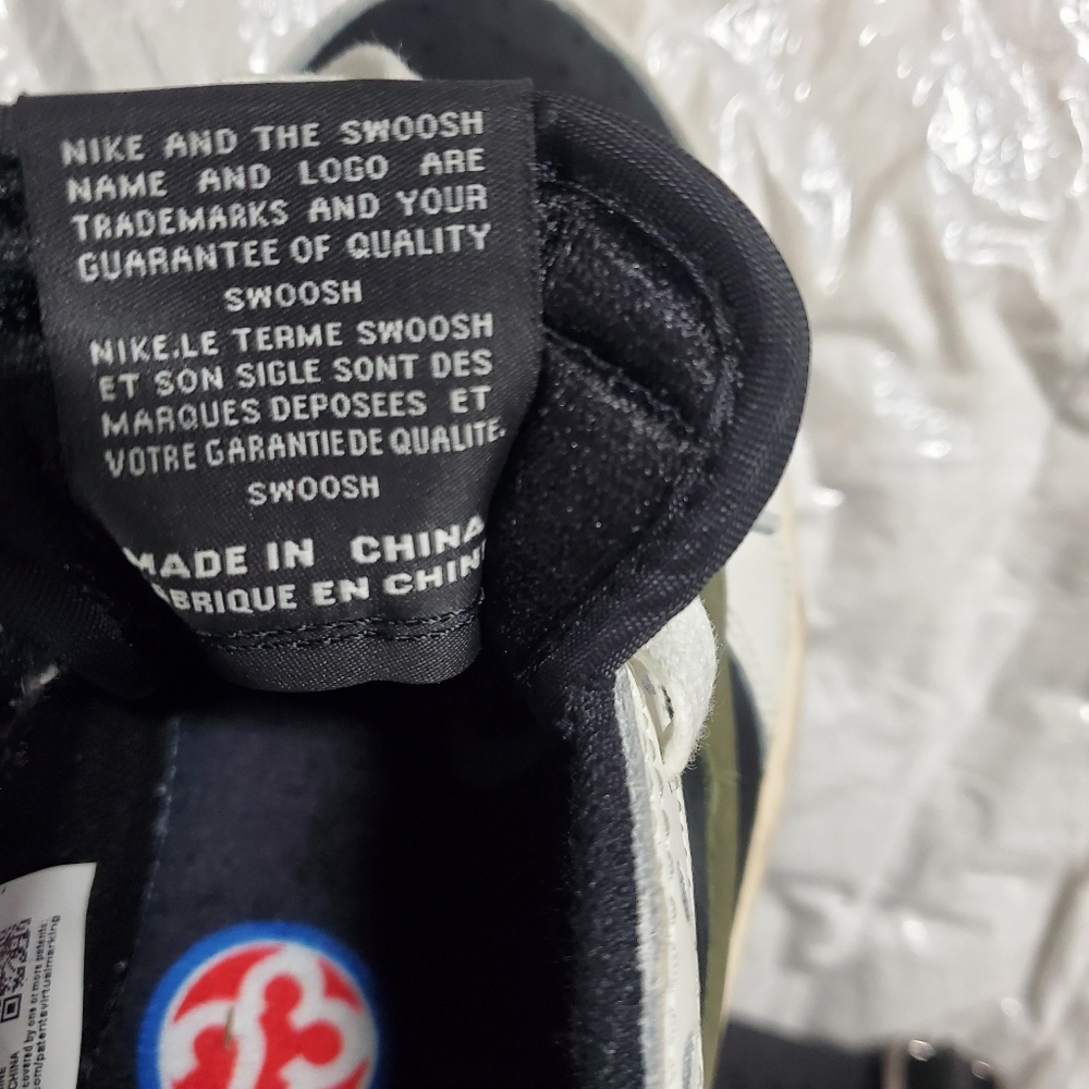 Travis Scott‎ x Air Jordan 1 Retro Low OG SP PS 'Olive' - Picture 8 of 9